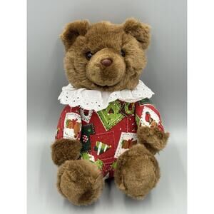 Royal Plush Toys Christmas Brown Teddy Bear 12” Stuffed Animal Holiday